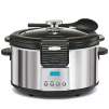 Bella 5-Quart Linea Programmable Slow Cooker Silver