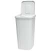 13.3 Gallon Wastebasket with Touch Lid: White $4.47, Black $5.47