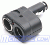 Dual Car Adapter Black