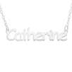 Personalized Name Necklace in Sterling Silver - 16" (10 Characters)