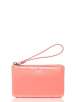 Kate Spade Harrison Street Bee Leather Wristlet Guava or Fresh Air