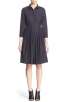 Burberry London Sinead Cotton Fit & Flare Shirtdress