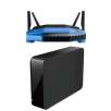 Linksys WRT1900AC Wireless Router + 3TB Buffalo DriveStation Desktop USB 3.0 External Hard Drive