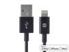 Select Series Apple MFi Certified Lightning to USB Charge & Sync Cable, 10ft Black