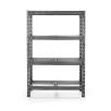 Gladiator Premium Welded Steel Rack Shelving Units, 48", 60" or 77" Wide x 72" High (Grey/Hammered Granite)