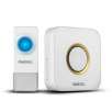 MusicBell Portable Wireless Doorbell Chime Kit Operating at Over 900 Feet Range 52 Selectable Melodies