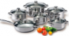Stainless Steel Cookware Set (12-Piece)