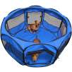 OxGord 48-Inch Animal Playpen for Pets with Pop up Mesh Kennel Fence Tent Soft Sided Cage