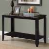 Monarch Specialties Console Table - Black/Gray