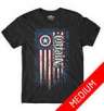 GameStop Select Buy 2 Get 1 Free on Gaming Graphic T-Shirts: Captain America Dripping Flag Shirt $4, More