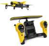 Parrot BeBop Drone 14MP Full HD 1080p Fisheye Camera SkyController Bundle (Yellow)