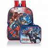 GDC Marvel Captain America 16 in Backpack With Lunch Kit for $10 Each