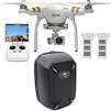 DJI Phantom 3 Professional Quadcopter Drone w/ 4K Camera + Backpack & Extra Battery