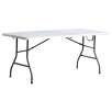 Living Accents 72in x 30in Fold-In-Half Table (PA1108)