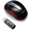 Toshiba 2.4GHz Wireless Optical Tilt-Wheel Mouse - Black/Red