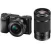 Sony Alpha a6000 Mirrorless Camera w/ 16-50mm & 55-210mm Power Zoom Lenses
