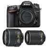 Nikon D7200 DX 24.2MP DSLR Camera Kit w/ 18-55mm & 55-200mm VR II Lenses (Refurbished)
