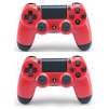 2 Pack Sony DualShock 4 Wireless Controller for PlayStation 4 - Magma Red