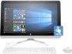 HP All-in-One Desktop - 24-g020t touch: 23.8", Celeron Processor, 4GB RAM, 1TB HDD, Windows 10 Home