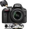 Nikon Refurbished D3300 24.2MP DSLR Camera w/ 18-55 VR II Lens + Nikon Wifi Adapter