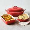 Le Creuset Cerise 4-Piece Stoneware Set