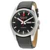 Mondaine Automatic Black Dial Black Leather Watch for $249, More