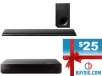 Sony HT-CT390 Bluetooth Soundbar + Sony Blu-ray Player + $25 Gift Card