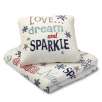 Cannon Snowflakes Plush Pillow & Throw 2-piece Gift Set (Various Choice)