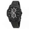 Seiko SSC095 Solar Collection Chronograph Dual Time Black Ion Finish Stainless Steel Men