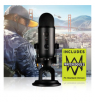 Blue Yeti Blackout Edition USB Microphone + Watch Dogs 2 (PC Digital Download)