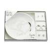 Sears 3-Pair Silver Earring Gift Set with Love Trinket Tray for $6.79, More