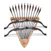Rush Creek Log Bow and Arrow Wall Rack
