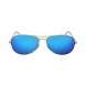 Ray-Ban Cockpit Aviator Blue Mirror Flash Lenses Sunglasses