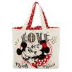 Disney Store Sale: Mickey and Minnie Mouse Canvas Tote for $12, More