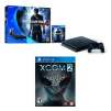 PS4 Slim 500 GB Uncharted 4 bundle + XCOM 2