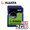 2 Ridata 2GB 60X Lightning Series Secure Digital (SD) Memory Card