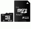 A-DATA 8GB MicroSDHC Class 4 with SD Card Adapter