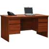 Ameriwood Tiverton Executive Desk in Expert Plum