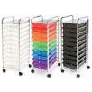 Seville Classics 10 Drawer Cart (Mulitple Colors)