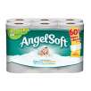 Angel Soft Bathroom Tissue, Unscented, Double Rolls, 2-Ply, 12 rolls
