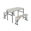 Lifetime Recreation/Sport Table Set - Almond