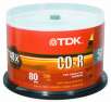 TDK 700MB/80-Minute CD-Rs (50-Pack)
