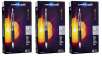 3x 12pk uni-ball 207 Retractable Fraud Prevention Gel Pens, Ultra Micro Point, 0.38 mm, Black Barrels