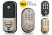 Yale Push-Button Electronic Deadbolt with Z-Wave (Nickel, Bronze, or Brass)  (New Open Box)