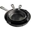 Select Cooks Cast Iron Cookware for $14.99 Each: Cooks Set of 3 Cast Iron Skillets, More