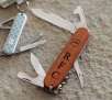 Victorinox Swiss Army Huntsman Wood Handle Knife