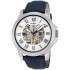 Fossil Grant Automatic Silver Skeleton Dial Men