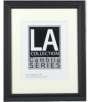 LA Black Wall Photo Frames: 11"X14" or  8"x10" for $6.49 or Less