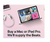 Apple Education Store: Purchase Apple Mac/iPad Pro & Receive BeatsX/Solo 3  (Education Qualified Buyers)