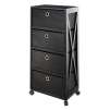 Simple By Design 4-Drawer Rolling Storage Tower